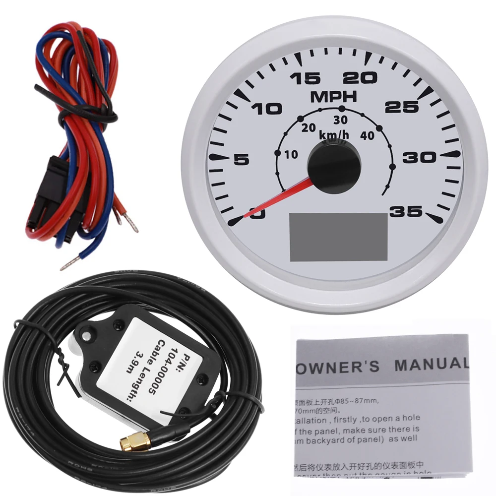 Морские gps датчики спидометра Тюнинг Авто скорость одометры милометры поездки