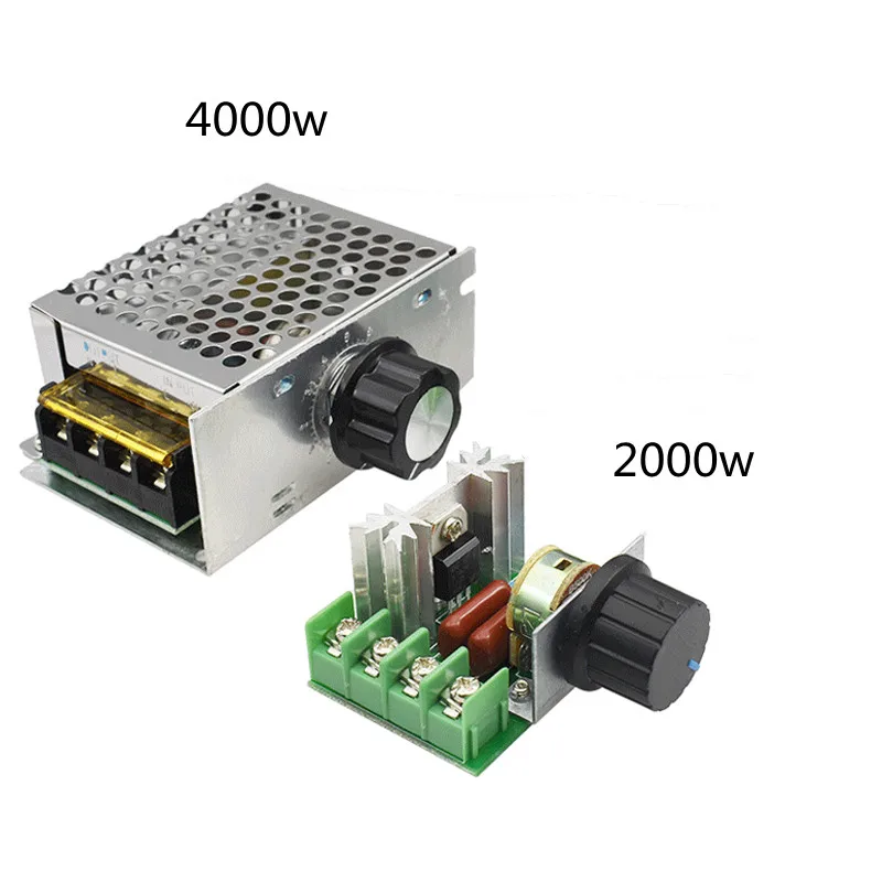 

High Power Thyristor Electronic Voltage AC 220V Regulator Dimming Speed Temperature Regulation control switch