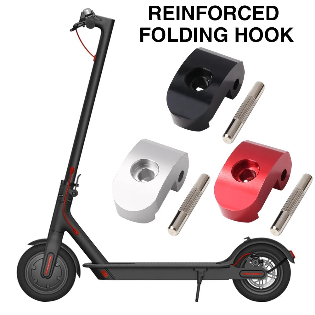 

Алюминиевый складной крючок для электроскутера, декоративный электрический легкий элемент для Xiaomi M365, Болтовой замок, винтовые детали
