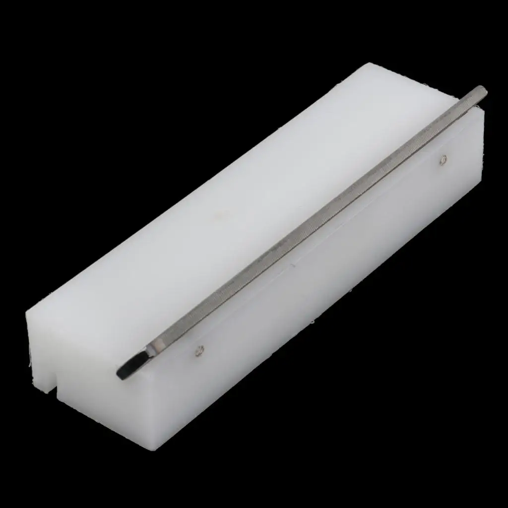 

Guitar Fret End Bevel File Cutting Edge Beveling 35 Degrees & 90 Degrees Guitar Fret Tools Kit End Dressing File