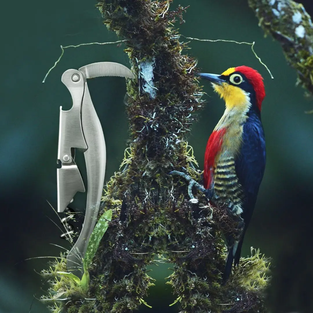 Xiaomi youpin Circle Joy Stainless Steel Sommelier Knife Wine Opener Corkscrew Bottle Smart Accessories for mi home | Электроника