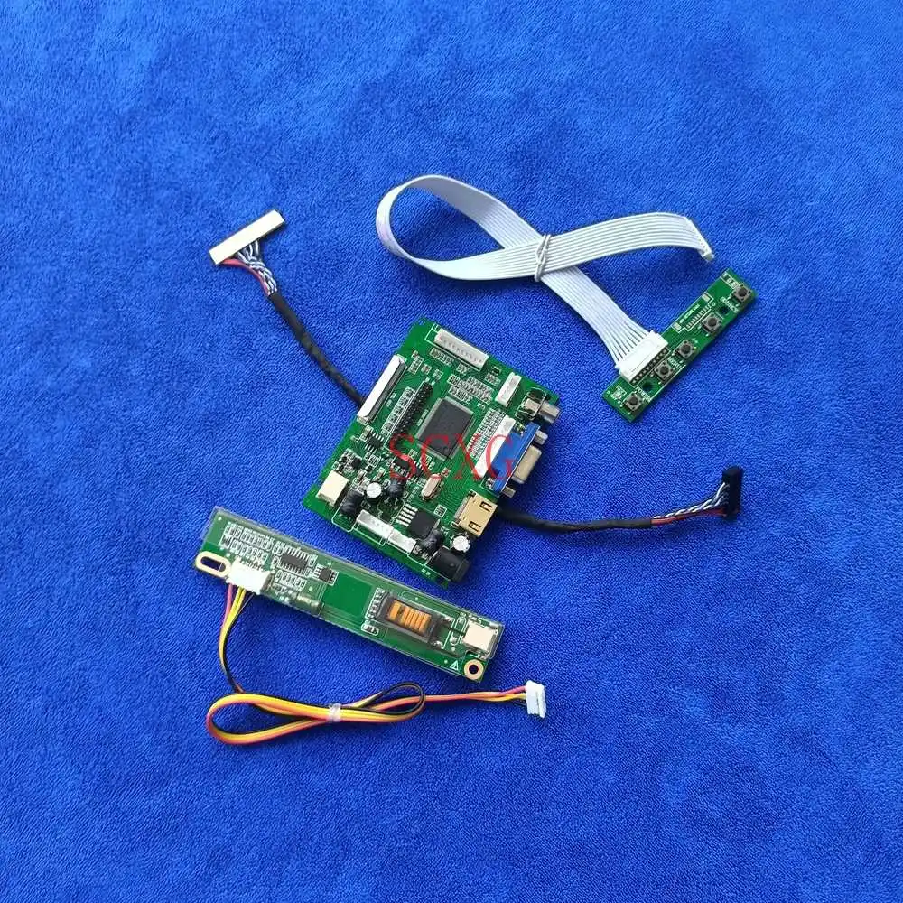 

AV VGA HDMI-compatible LCD controller drive card monitor 1024*768 1CCFL 30-Pin LVDS DIY Kit Fit LTD141EA0D/LTD141EA0E/LTD141EA0V