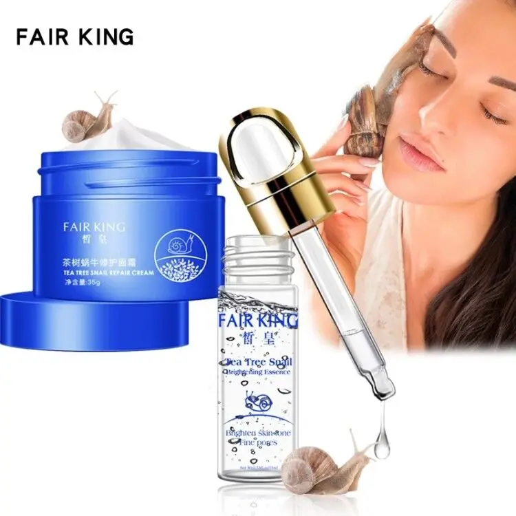 Улитка эссенция Гиалуроновая кислота чайное дерево увлажняющий улиточный крем