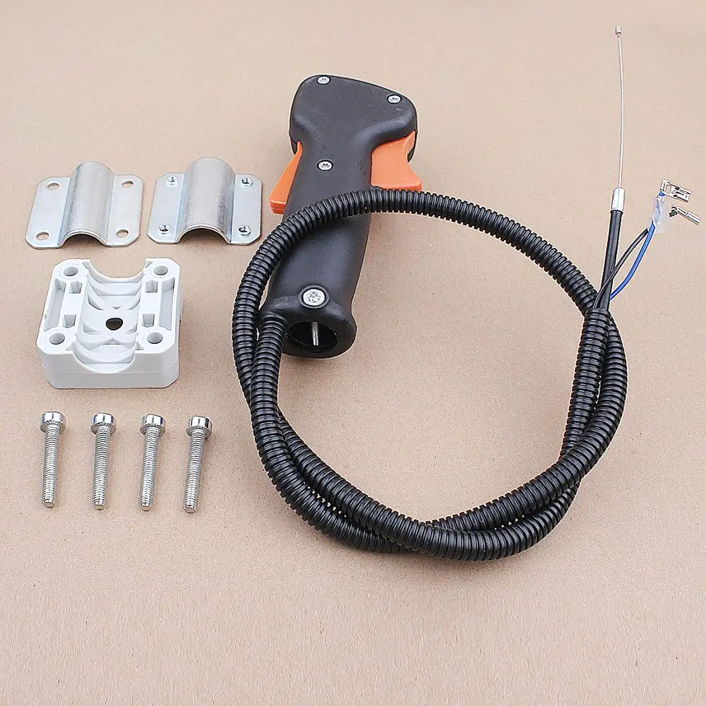 Ручка Дроссельной заслонки переключатель кабеля для Stihl FS75 FS80 FS85 Strimmer Триммер-кусторез части