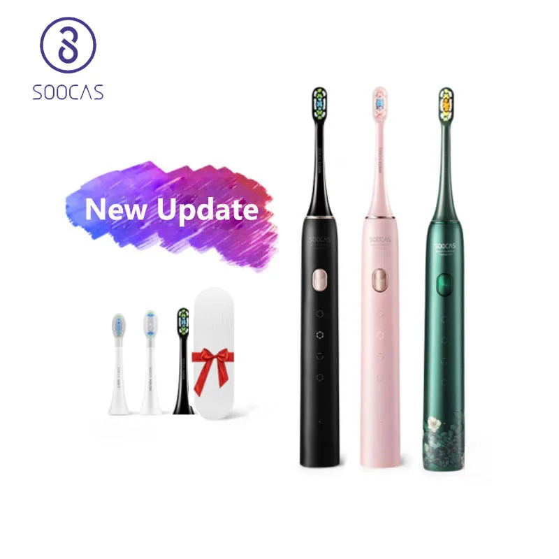 Зубная щетка электрическая SOOCAS X3U звуковая для взрослых автоматическая быстро