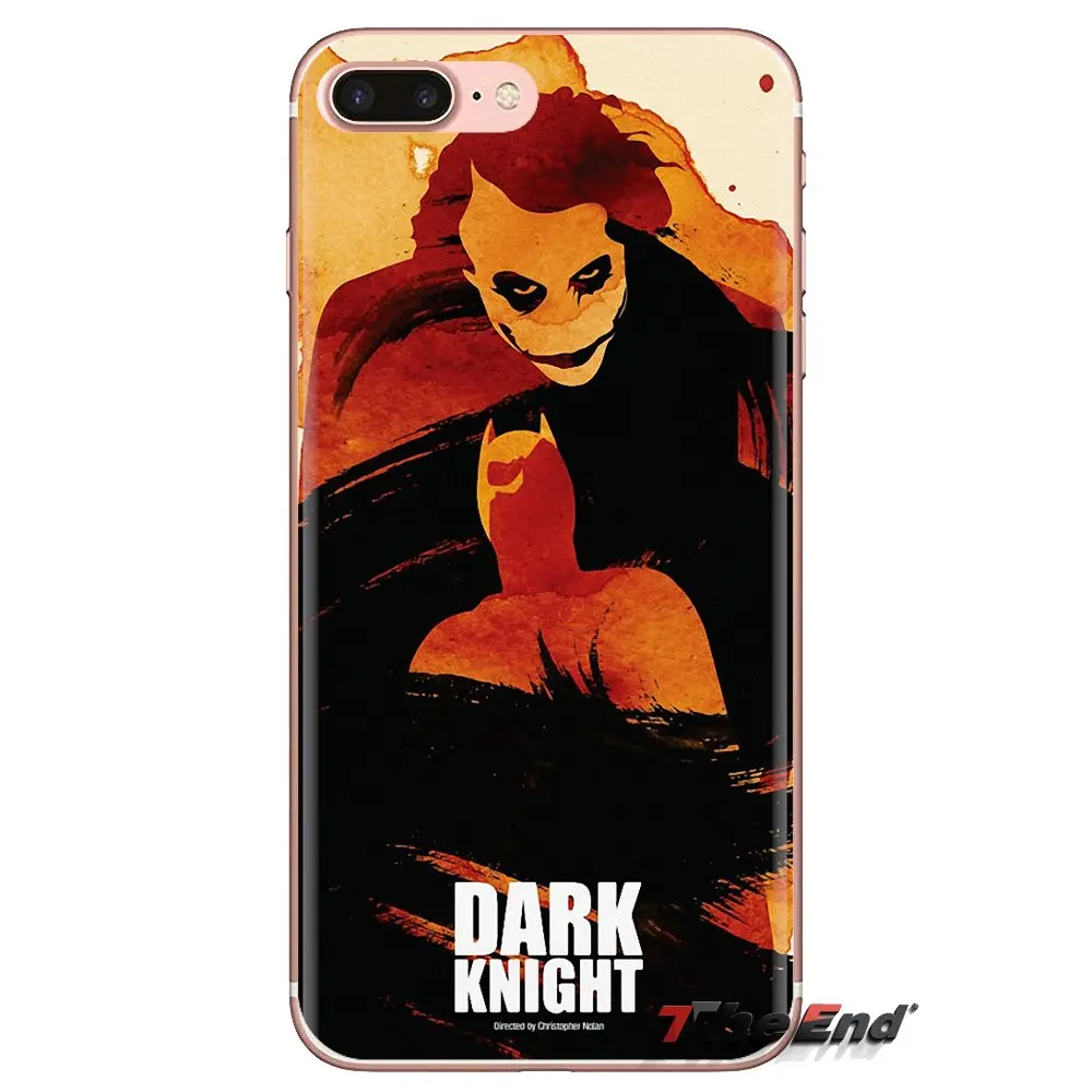 Женский клоун Джокер Темный рыцарь мягкие прозрачные чехлы для Samsung Galaxy A3 A5 A7 A9 A8