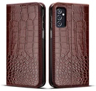 Роскошный кожаный чехол-книжка с отделением для карт для Samsung Galaxy M52