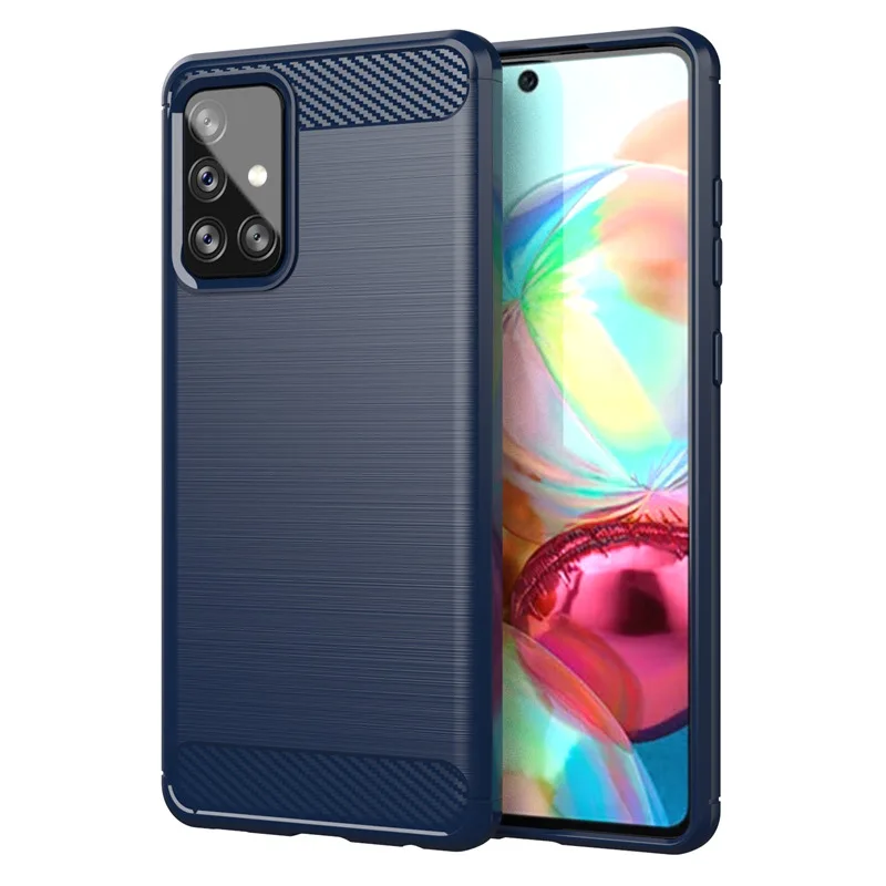 

For Samsung Galaxy A72 Case For Samsung A72 A52 A02S A32 A42 S21 S20FE Shockproof Silicon Protective Phone Cover For Samsung A72