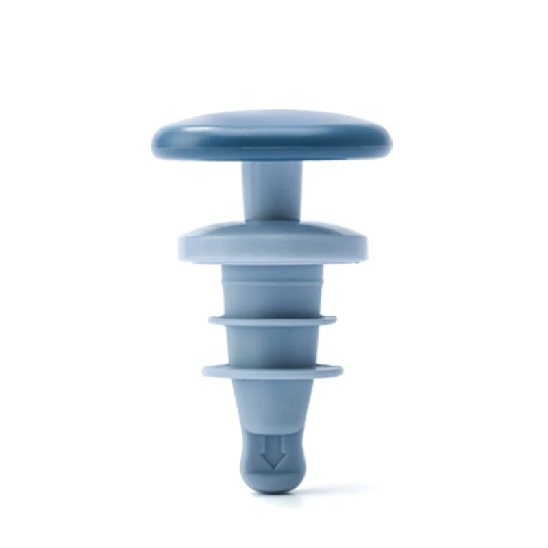

2pcs Anti-oxidation Sealing Stopper Tapered Spiral Silicone Wine Bottle Stopper Beer And Wine Sealing Stopper