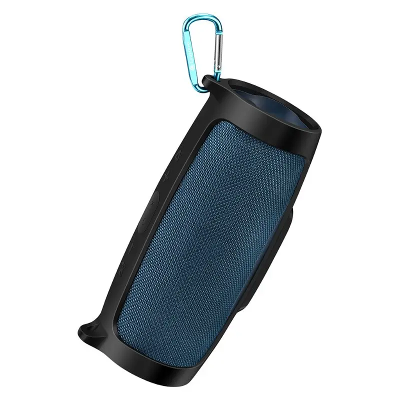 

Silicone Case Cover Skin With Strap Carabiner for Charge 4 Portable Wireless Bluetooth Speaker