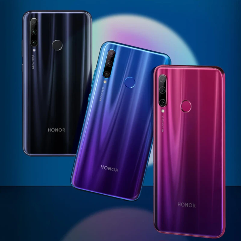 Глобальная версия Honor 20 lite мобильный телефон 6 21 &quotFHD 4 Гб RAM 128 ГБ ROM Kirin 710 Octa Core 32MP AI