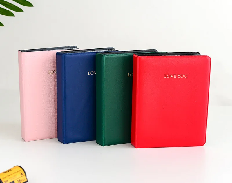 64 Pockets 3 Inch Fujifilm Instax Mini Film Photo Paper Album Book Instant 9 8 7s 90 70 25 Camera Name Card Holder | Электроника
