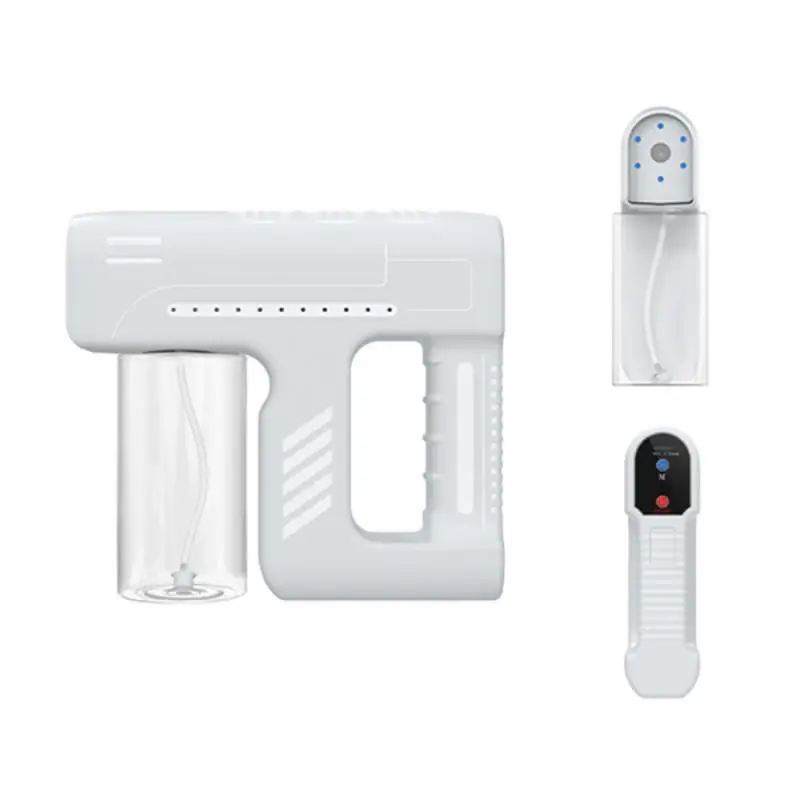

300 ML Wireless Electric Sanitizer Sprayer Disinfects Blue Light Nano Steam Spray Gun Sterilizing Nano Spray Gun For Home Office