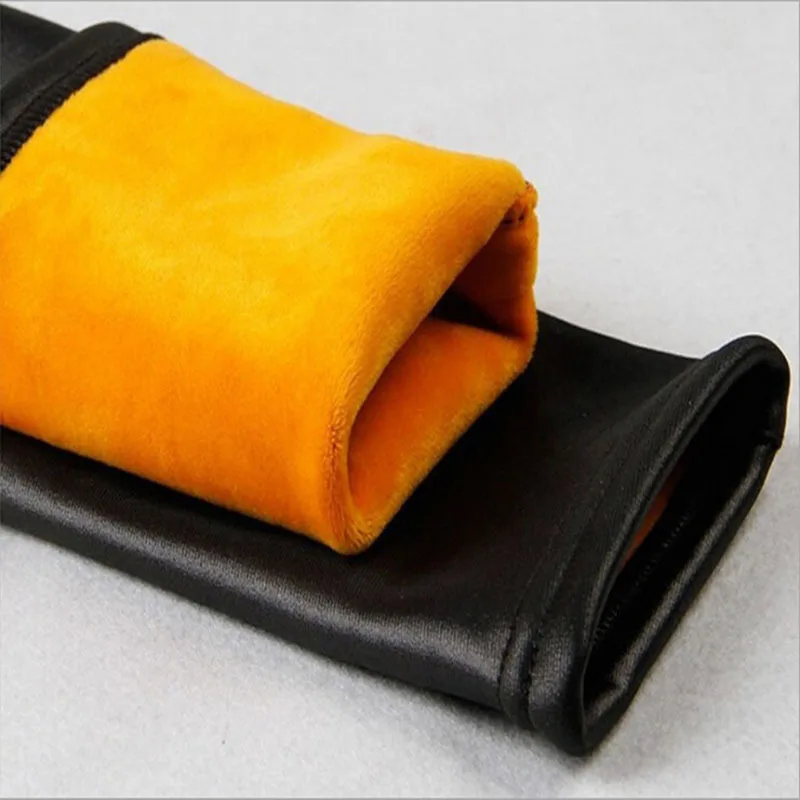 Модные Женские легинсы зимний стиль утолщённые шерстяные бархатные зимние