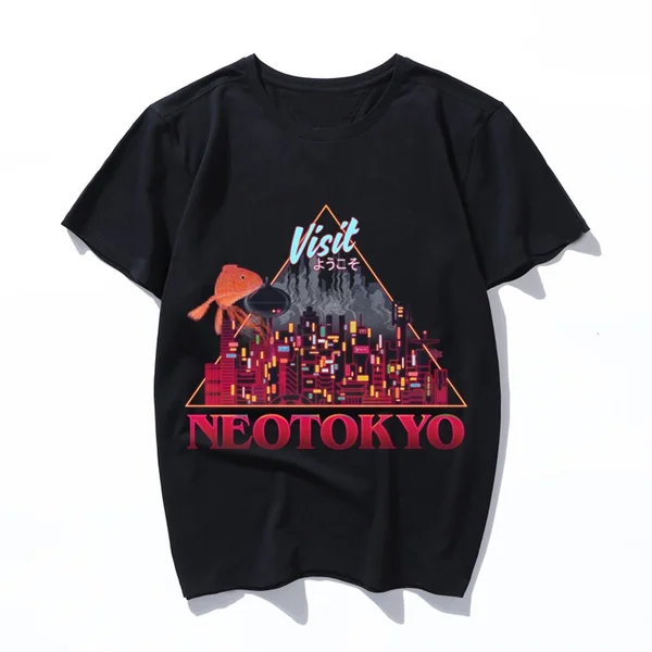 

neotokyo Short Sleeve Summer Fun Printed Print Harajuku Tshirt New T-shirt