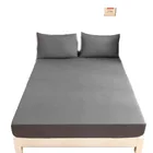 Стеганое постельное белье, односпальное и двуспальное, простыня для односпальной кровати1,5, однотонное, 1,8 наволочек