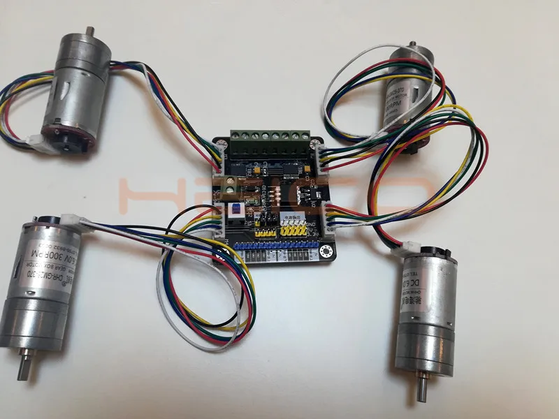 

Mecanum Wheel Remote Control Car Motor Drive Board for Four-way Omnidirectional Wheel Smart Car
