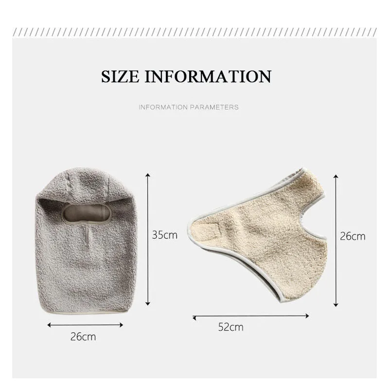 Мотоциклетная полуполная маска для лица Флисовая теплая зимняя армейская