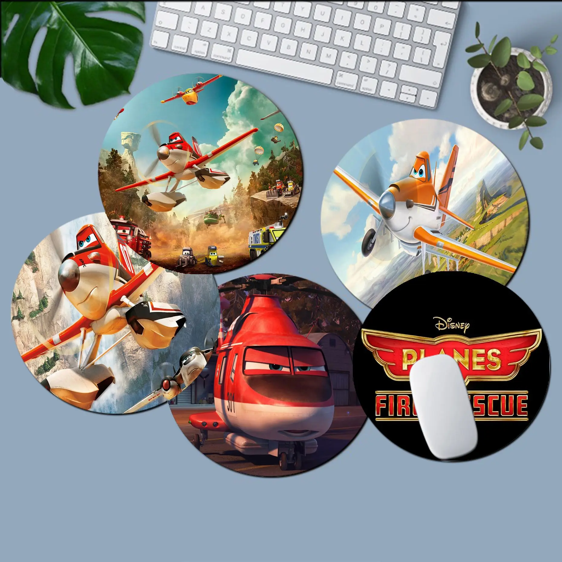 

Disney Planes Fire and Rescue Unique Desktop Pad Game Lockedge Mousepad Anti-Slip Laptop PC Mice Pad Mat gaming Mousepad