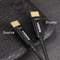 hdmi compatible 4k60hz fiber optic cable optical hdr 20m 30m 50m for hd tv box hd signal conversion cable projector display ps4