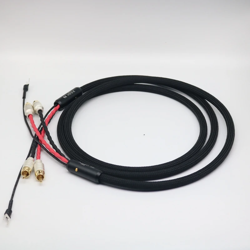 Hi end аудио rca кабель независимый экранированный сигнальный LP Виниловый