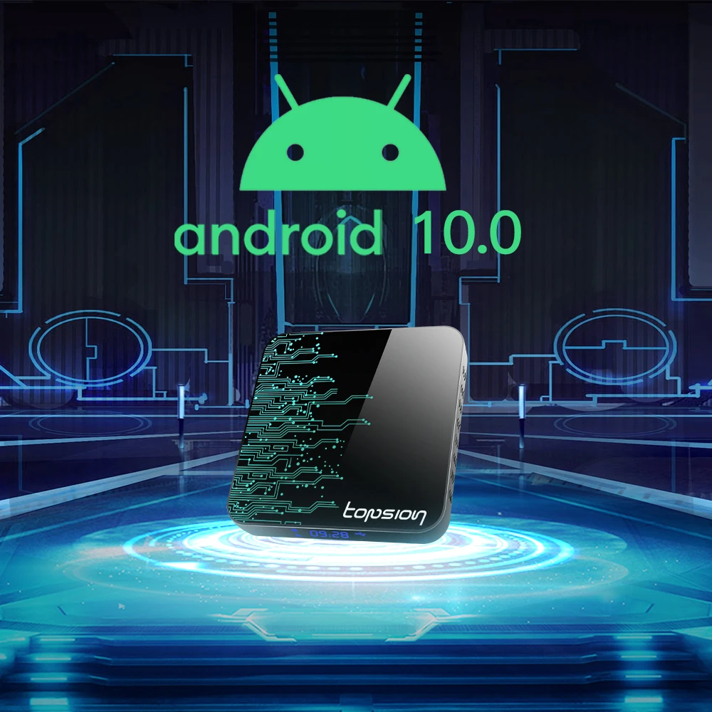 ТВ-приставка Android 10 2020 4 + 32/64 ГБ 4K H.265 3D видео 2 ГГц 5 Wi-Fi Bluetooth | Электроника
