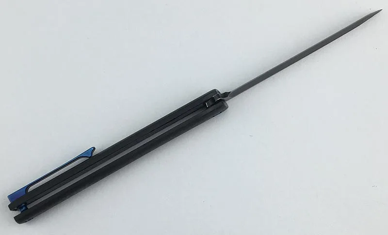 Beli LEMIFSHE Pen Flipper Pisau Lipat M390 Pegangan Serat Karbon Baja Berkemah Luar Ruangan Saku Berburu Pisau Buah Dapur Praktis