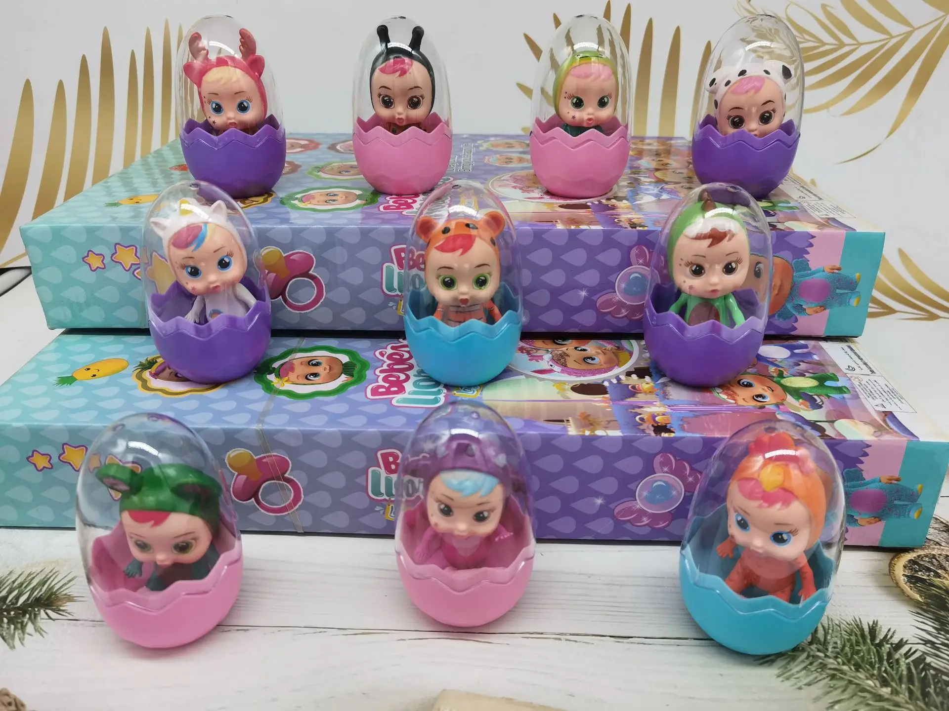

Cry Doll Baby Cry Tears Doll egg toys Generation Girl’s Toy Baby Gift Animal Crying Baby Doll forChildren Birthday Christmas Gi
