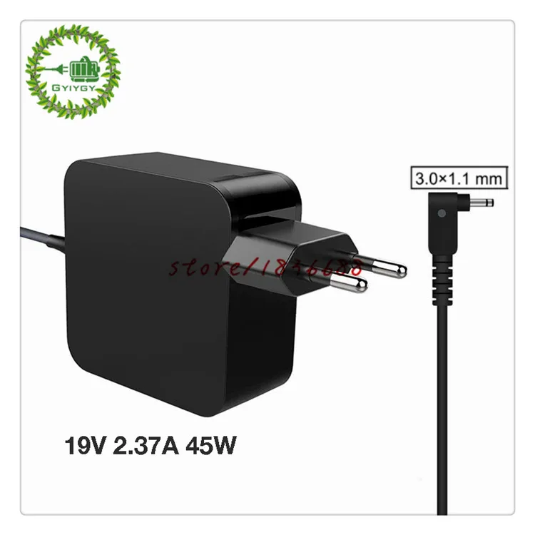 19V 2.37A 45 Вт 3 0*1 1 мм ноутбук Зарядное устройство для Asus Zenbook UX21 UX21E UX31 UX31E UX31K UX32 UX42E