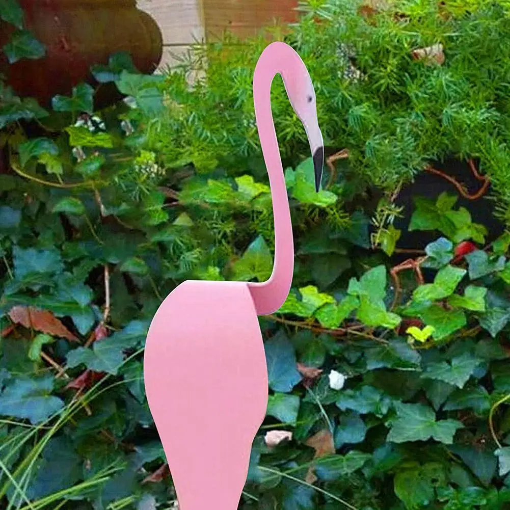 

40CM Pink Swirl Bird Pelican Garden Decoration Creative Decorative Duck Spin with The Breeze Home Ornaments 2021