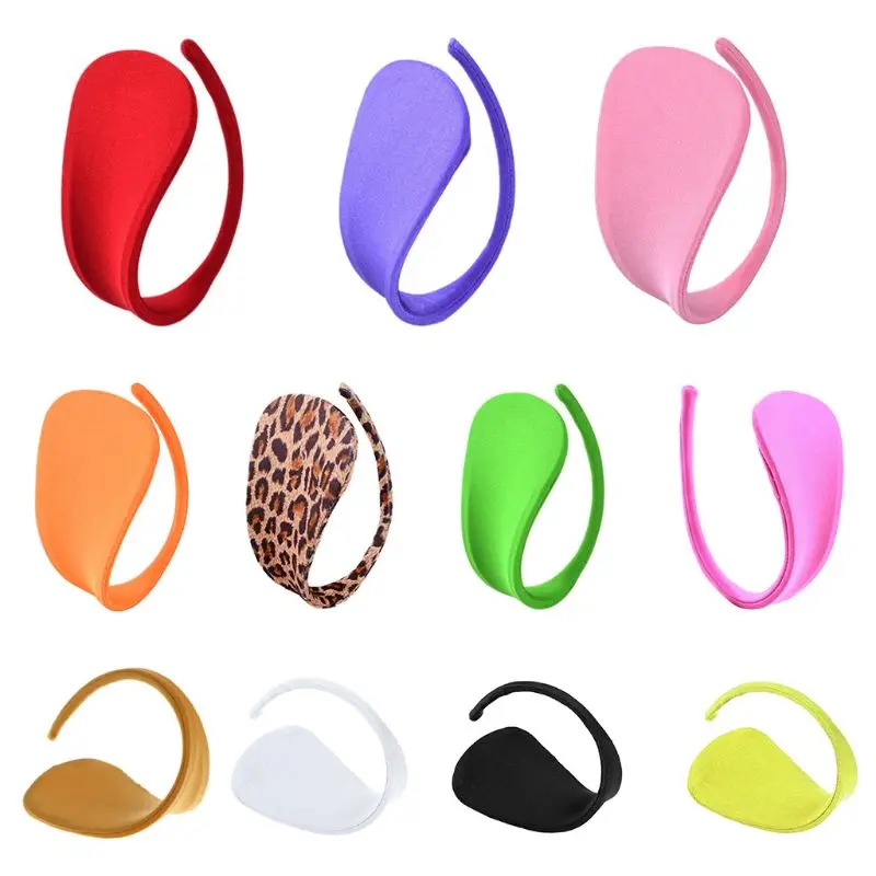 Женские стринги с мини обложкой однотонные Невидимые трусики леопардовое нижнее