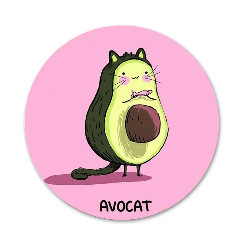 Интересные значки в виде авокадо металлические для телефона | Дом и сад