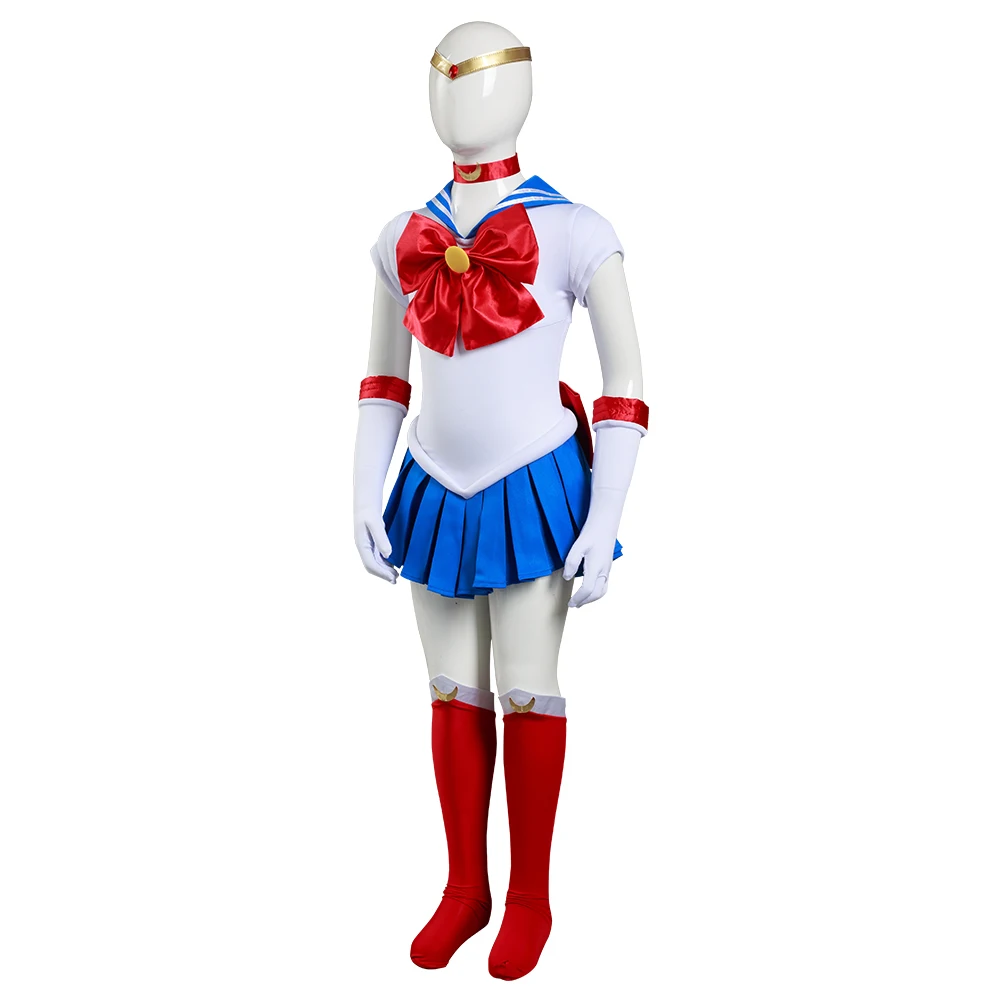Детский костюм для косплея Tsukino Usagi матросский детское платье девочек Униформа