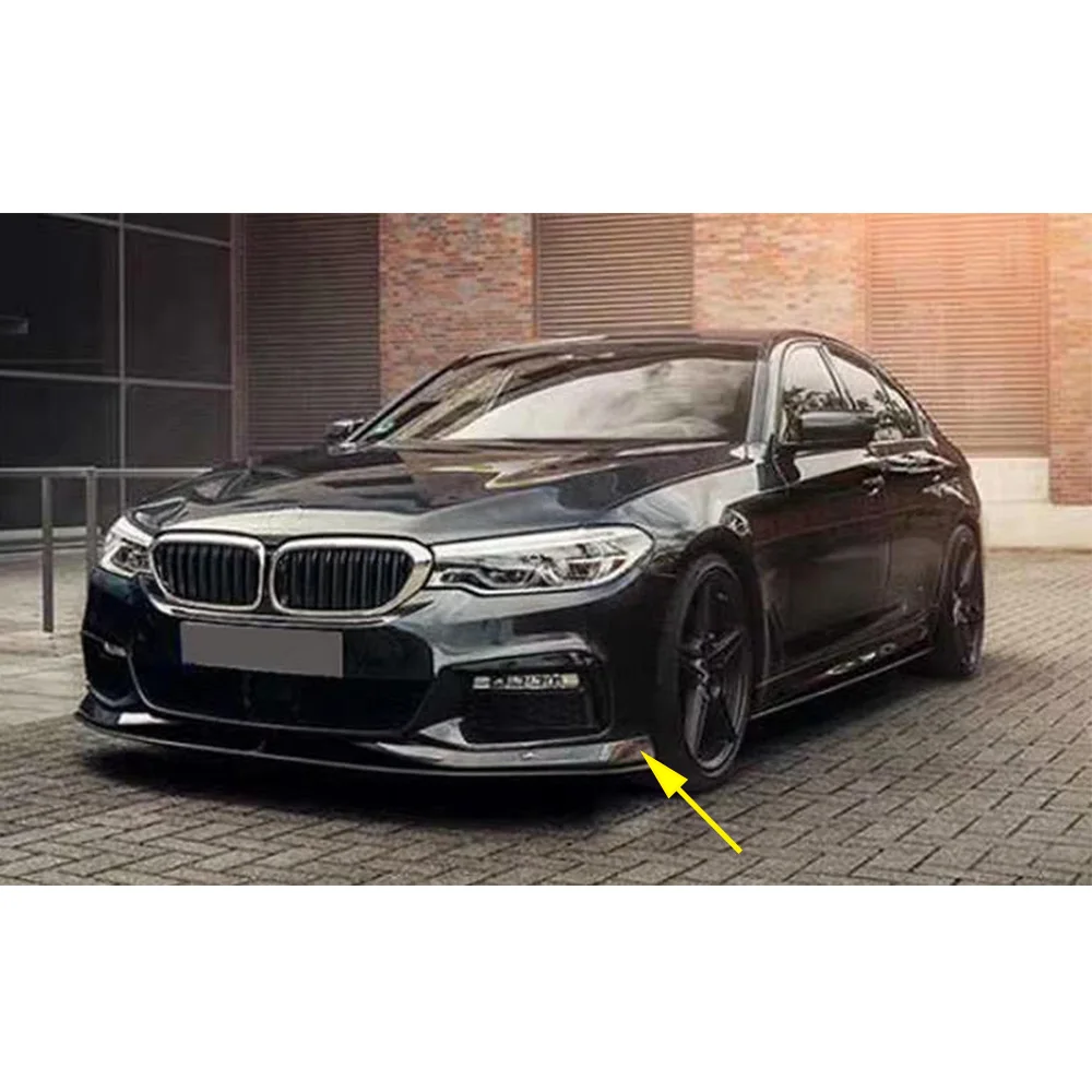 Спойлер для переднего бампера углеродное волокно BMW 5 серии G30 520i 530i 540i M5 защитная
