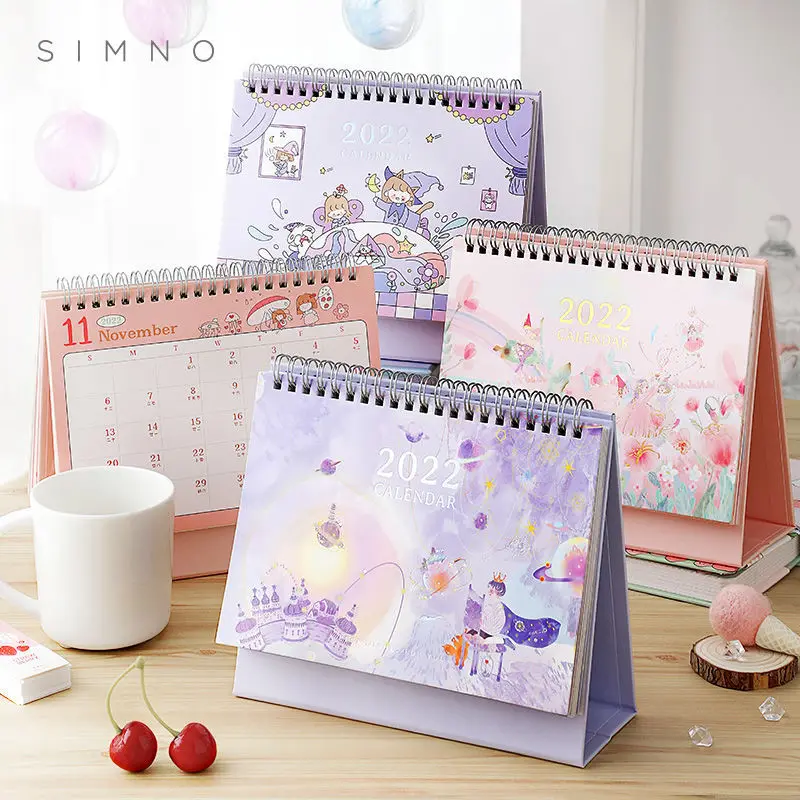

1pcs 2021 Cute Pocket Desk Calendar Multifunctional Plan Calendar College Entrance Examination Postgraduate Entrance Calendar