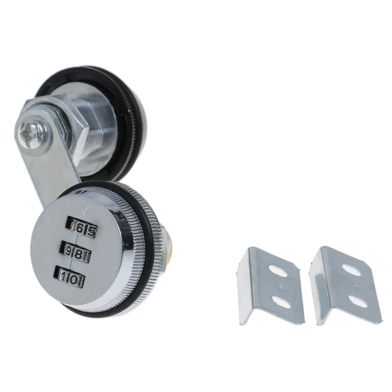 1 шт. цинковый сплав 3 значный флажковый замок код Комбинации без ключа почтовый