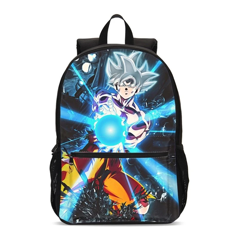 Школьный рюкзак с драконом и шариком, ультра-Instinct Goku Z Vegeta, супер Saiyain, повседневные школьные сумки, набор для мальчиков и девочек, подростков, Mochila Bolsa