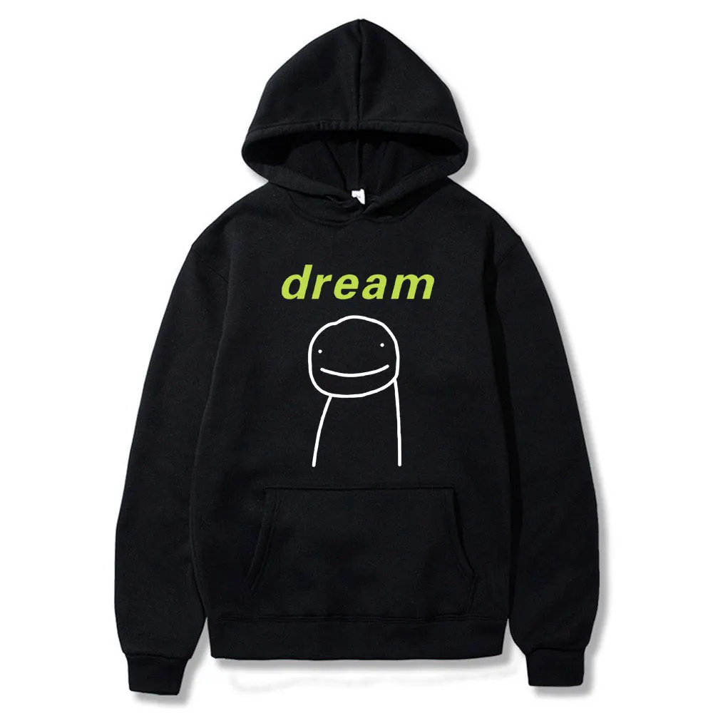 

Pure Cotton Hoodies Unisex Dream Smp Merch Harajuku Printed Women Men's Hoodie Streetwear Fashion Casual Sweatshirt Coat