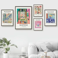 vintage henri matisse retro abstract wall art canvas painting nordic posters and prints wall pictures for living room decor