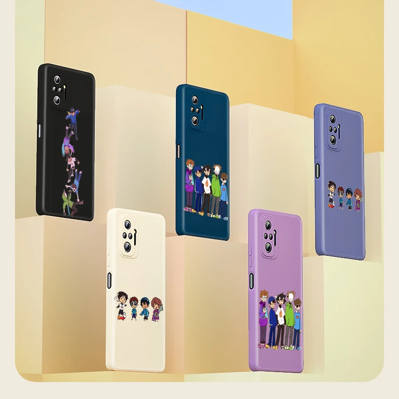 

Dream Smp Team For Xiaomi Redmi 10X 9T 9C NFC 9A 8A 8 7 K40 Gaming Pro K30S Liquid Silicone Soft Cover Phone Case