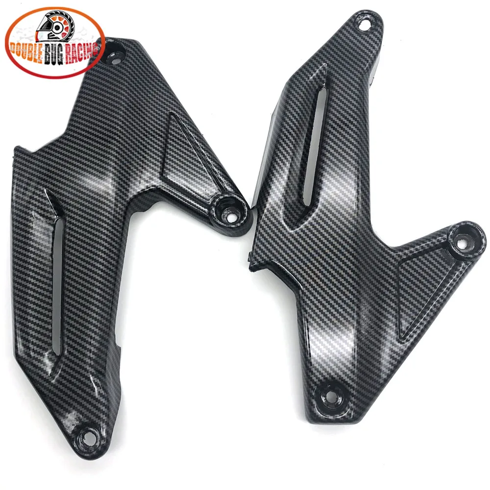 Аксессуары для мотоциклов крышка подножка Углеродные кевлар углеродного