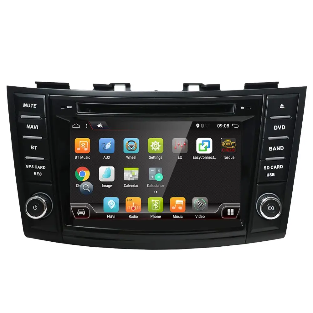 7&quot Android 10 Car DVD For Suzuki Swift 2011 2012 2013 2014 2015 Radio RDS WiFi Stereo Audio Video GPS Navigation Reverse Camera |