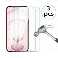 3pcs screen protector for apple iphone front protective tempered glass for iphone iphne iphon pro max mini safty glass