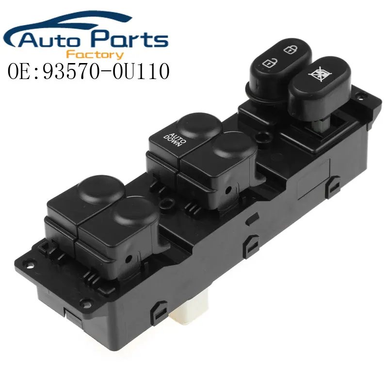 Выключатель стеклоподъемника для HYUNDAI Accent 2010 2014 93570 0U110 935700U110|Переключатели и