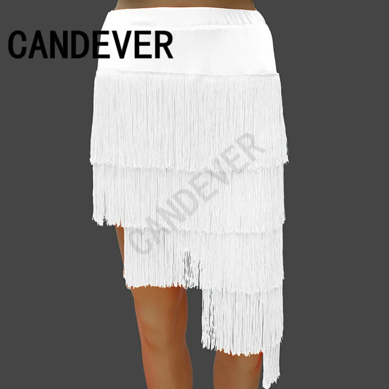 Женская юбка для латинских танцев сексуальный топ костюм самбы Танго с