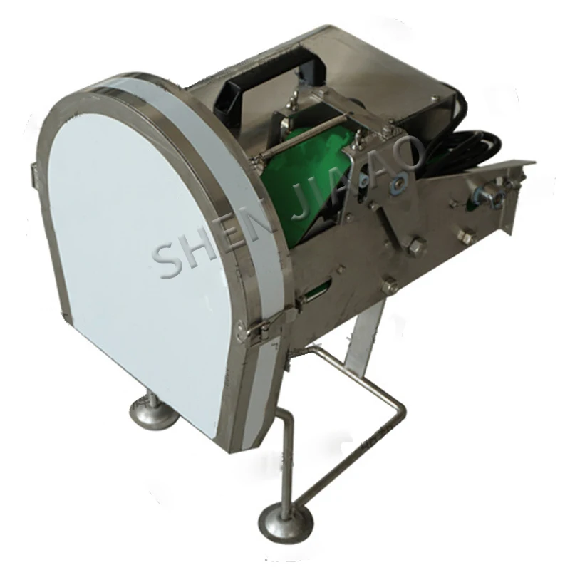 

ZH-Q305 Genuine Vegetable Cutter Machine Central Kitchen Cutting Equipment Stainless Steel Chopped Green Onion Machine 110/220V