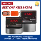 Высококачественный Универсальный инструмент Kess V2 Ktag Ecu для кодирования ключей, диагностический инструмент Obd2 Obdii для всех автомобилей и грузовиков