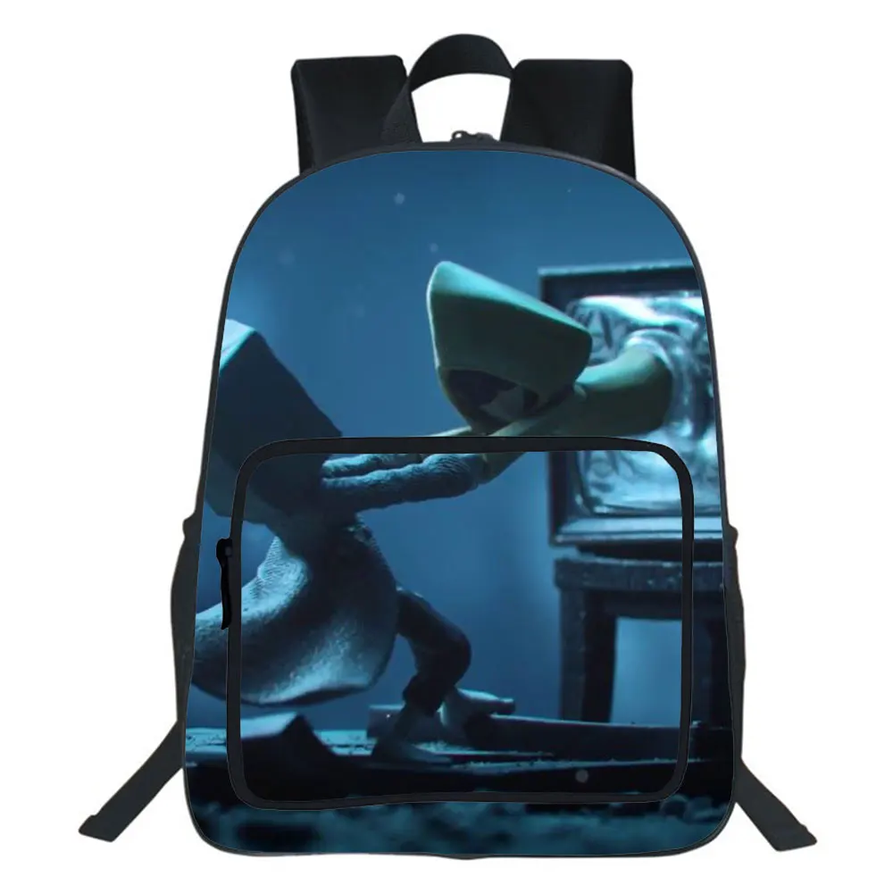 

Little Nightmaresy Backpack Teenage School Bags High Quality All-match Junior High School Student Bookbag Cosplay Rucksack