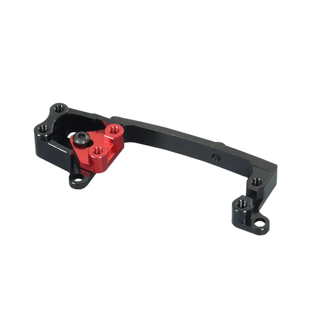 

RCtown Aluminum Servo Mounting Bracket in Black for SCX10 90046 1/10 RC Car