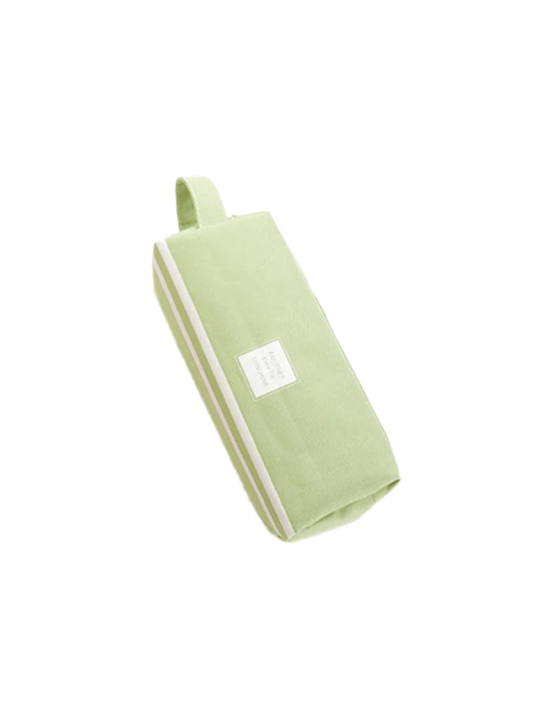 

New Creative Canvas Large Capacity Pencil Cases Bags Fabric Pen Bag Box Pouch Case For School Office Stationery Supplies